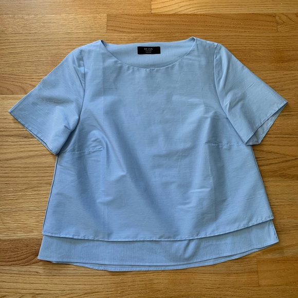 Brass Clothing Tops - Brass Clothing “Box Crop”